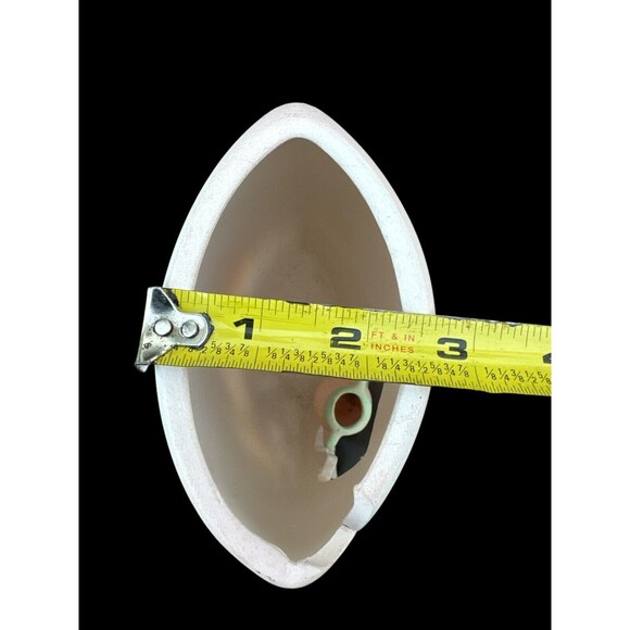 Vintage Artist Signed Southwest Candle Vase Handcrafted Pottery Wolf - Picture 9 of 9